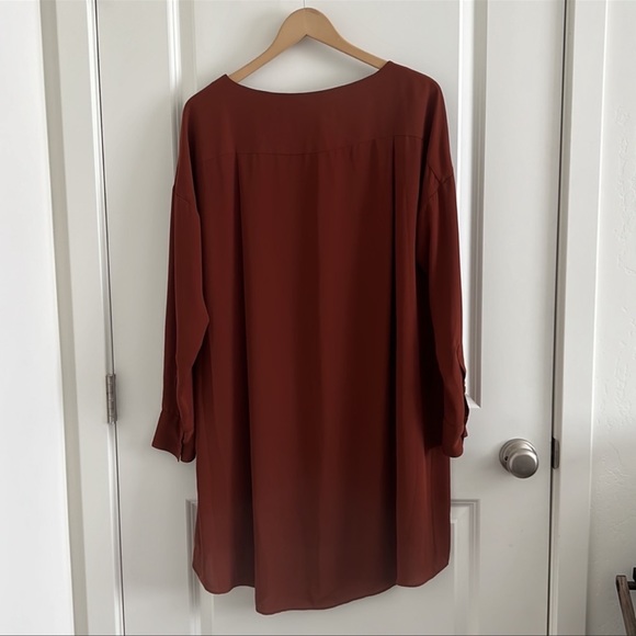 Aritzia Babaton Dafford Dress - Rust (XS) - Picture 5 of 11